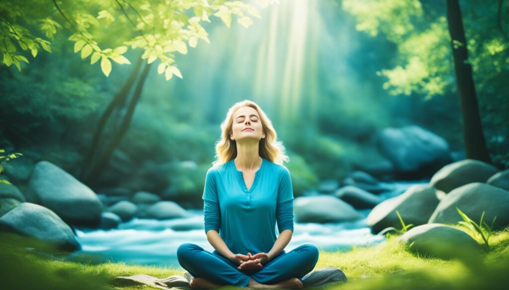 Stress reduction through meditation